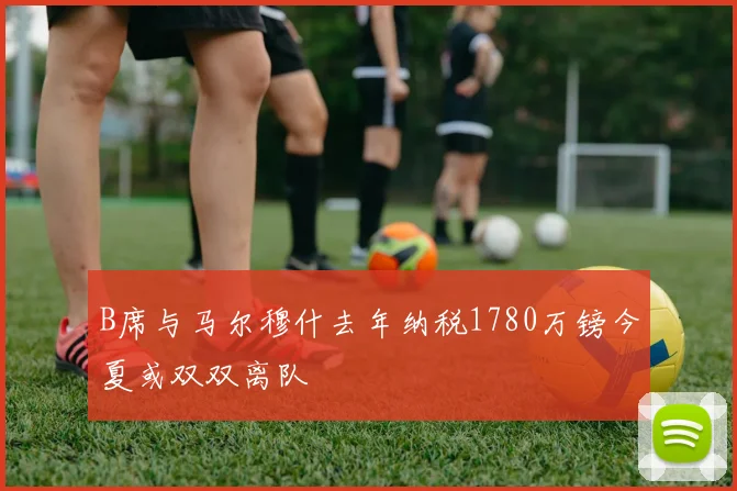 B席与马尔穆什去年纳税1780万镑今夏或双双离队